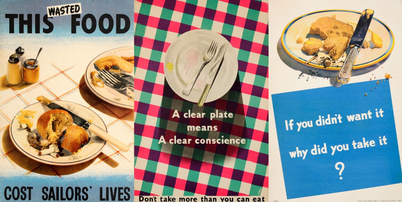 Illustration for article titled These Vintage Food Propaganda Posters Will Make You Look Differently at Your Lunch